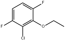 Benzene, 2-chloro-3-ethoxy-1,4-difluoro- 结构式