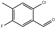 Benzaldehyde, 2-chloro-5-fluoro-4-methyl-|2-氯-4-甲基-5-氟苯甲醛