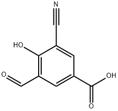 3-Cyano-5-formyl-4-hydroxybenzoic acid|3-氰基-5-甲酰基-4-羟基苯甲酸