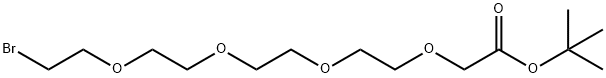 Bromo-PEG4-CH2COOtBu,1807505-29-8,结构式