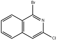 Isoquinoline, 1-bromo-3-chloro- Struktur