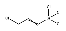 Silane, trichloro(3-chloro-1-propen-1-yl)- Structure