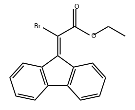 Acetic acid, 2-bromo-2-(9H-fluoren-9-ylidene)-, ethyl ester