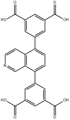 1808928-84-8 1,3-Benzenedicarboxylic acid, 5-[5-(3,5-dicarboxyphenyl)-8-isoquinolinyl]-