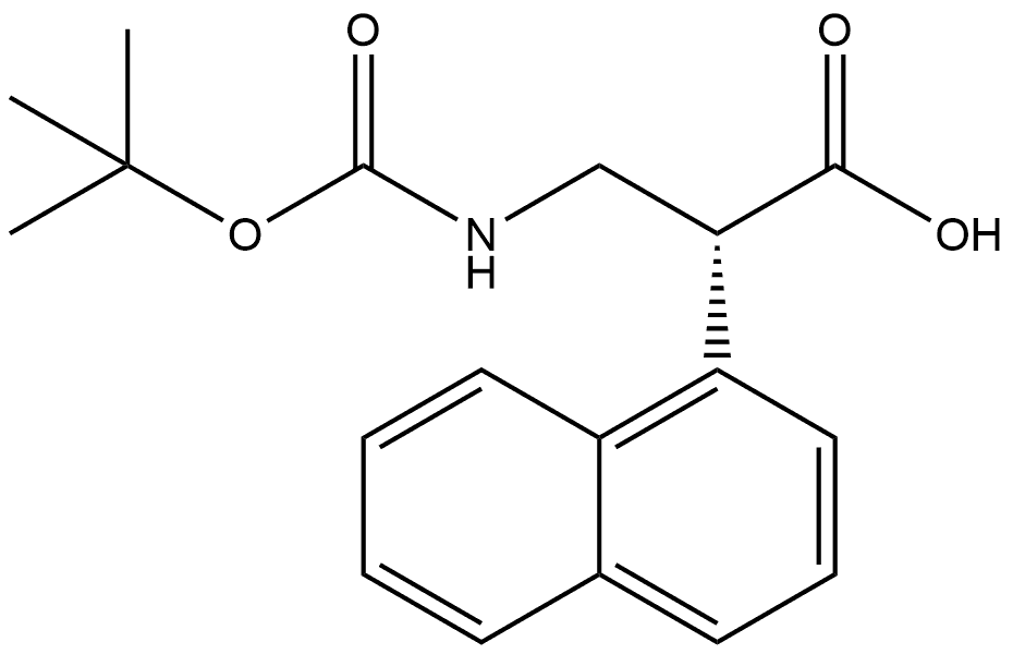 180964-72-1 (S)-3-((叔丁氧基羰基)氨基)-2-(萘-1-基)丙酸