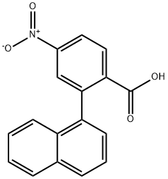 2-(Naphthalen-1-yl)-4-nitrobenzoic acid,180977-37-1,结构式