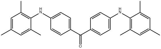 双[4-[(2,4,6-三甲基苯基)氨基]苯基]甲酮, 1809875-05-5, 结构式