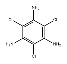 1,3,5-Benzenetriamine, 2,4,6-trichloro-,1810034-27-5,结构式