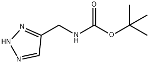 (2H-1,2,3-三唑-4-基)甲基氨基甲酸叔丁酯, 1810053-44-1, 结构式