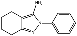 2H-Indazol-3-amine, 4,5,6,7-tetrahydro-2-phenyl- 化学構造式