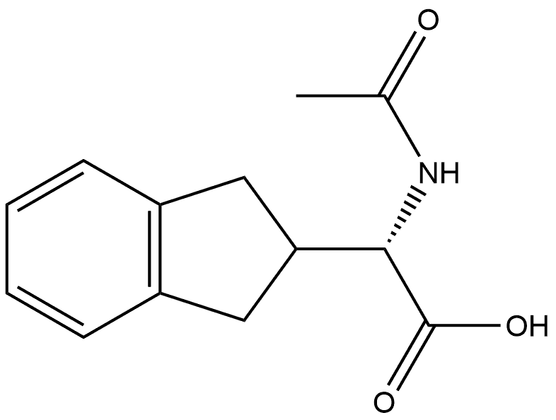 N-AC-S-茚满基甘氨酸,181032-46-2,结构式