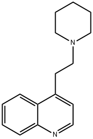 4-(2-(Piperidin-1-yl)ethyl)quinoline Struktur