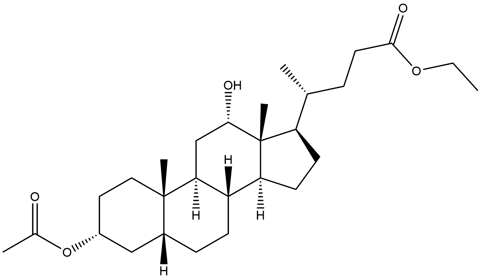 去氧胆酸 P-1, 181270-68-8, 结构式