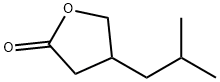 2(3H)-Furanone, dihydro-4-(2-methylpropyl)- Structure