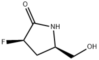 (3R,5R)-3-氟-5-(羟甲基)吡咯烷-2-酮, 1817630-90-2, 结构式