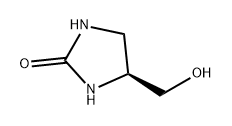 2-Imidazolidinone, 4-(hydroxymethyl)-, (4S)- Struktur