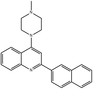 4-(4-Methylpiperazin-1-yl)-2-(naphthalen-2-yl)quinoline|