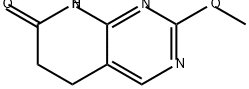 Pyrido[2,3-d]pyrimidin-7(6H)-one, 5,8-dihydro-2-methoxy- Struktur