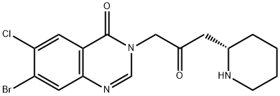 Halofuginone RC 6 (Base) 化学構造式