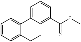 methyl 3-(2-ethylphenyl)benzoate Struktur