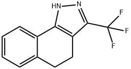 1H-Benz[g]indazole, 4,5-dihydro-3-(trifluoromethyl)- 结构式