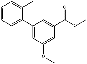 methyl 3-methoxy-5-(2-methylphenyl)benzoate,1820675-15-7,结构式