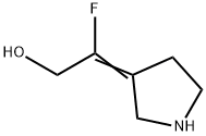 2-fluoro-2-(pyrrolidin-3-ylidene)ethan-1-ol,1820749-02-7,结构式