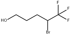 1-Pentanol, 4-bromo-5,5,5-trifluoro- 结构式