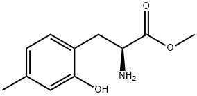 methyl 2-amino-3-(2-hydroxy-4-methylphenyl)propanoate Struktur