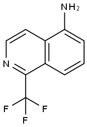 1-(trifluoromethyl)isoquinolin-5-amine Struktur