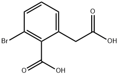 Benzeneacetic acid, 3-bromo-2-carboxy-|3-溴-2-羧基苯乙酸