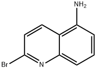 5-Quinolinamine, 2-bromo- Struktur