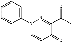 3-Acetyl-1-phenylpyridazin-4(1H)-one Structure