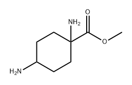 1,4-二氨基环己酸甲酯,1823038-22-7,结构式