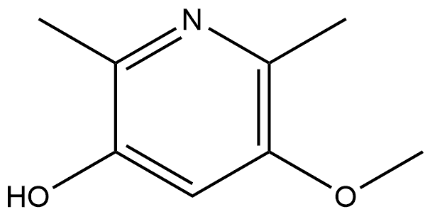 5-Methoxy-2,6-dimethyl-3-pyridinol,1823058-76-9,结构式