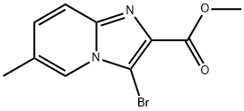 1823060-36-1 methyl 3-bromo-6-methylimidazo[1,2-a]pyridine-2-carboxylate