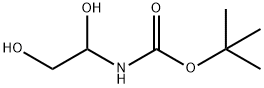 Carbamic acid, N-(1,2-dihydroxyethyl)-, 1,1-dimethylethyl ester,1823070-59-2,结构式
