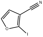 2-iodofuran-3-carbonitrile 化学構造式