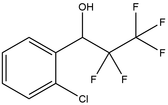 2-Chloro-α-(1,1,2,2,2-pentafluoroethyl)benzenemethanol Structure