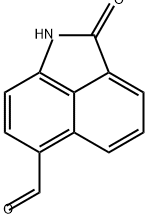 Benz[cd]indole-6-carboxaldehyde, 1,2-dihydro-2-oxo- Struktur