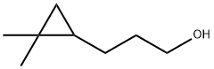 3-(2,2-dimethylcyclopropyl)propan-1-ol Struktur