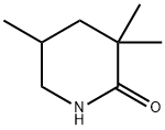 3,3,5-Trimethyl-2-piperidinone Struktur