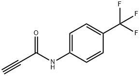 2-Propynamide, N-[4-(trifluoromethyl)phenyl]- Structure