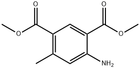 1,3-Dimethyl 4-amino-6-methyl-1,3-benzenedicarboxylate Struktur