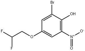 1823494-76-3 2-Bromo-4-(2,2-difluoroethoxy)-6-nitrophenol