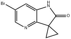 Spiro[cyclopropane-1,3'-[3H]pyrrolo[3,2-b]pyridin]-2'(1'H)-one, 6'-bromo-|