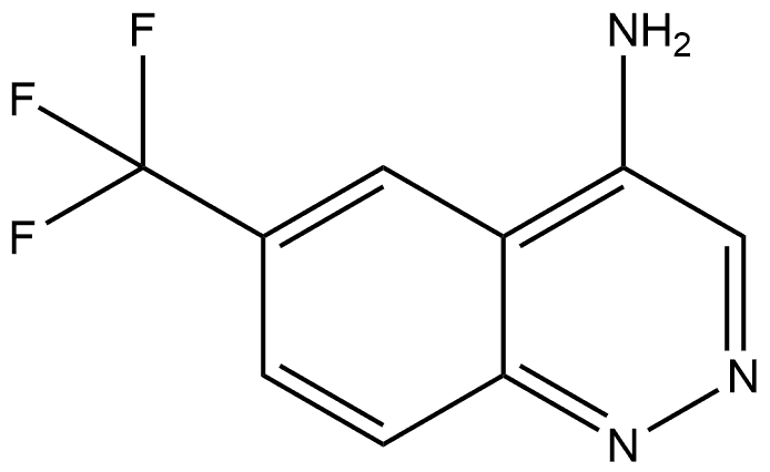 6-(Trifluoromethyl)cinnolin-4-amine Structure
