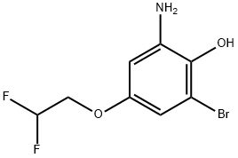 1823590-81-3 2-Amino-6-bromo-4-(2,2-difluoroethoxy)phenol