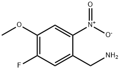 5-Fluoro-4-methoxy-2-nitrobenzylamine Structure