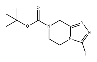 1,2,4-Triazolo[4,3-a]pyrazine-7(8H)-carboxylic acid, 5,6-dihydro-3-iodo-, 1,1-dimethylethyl ester|